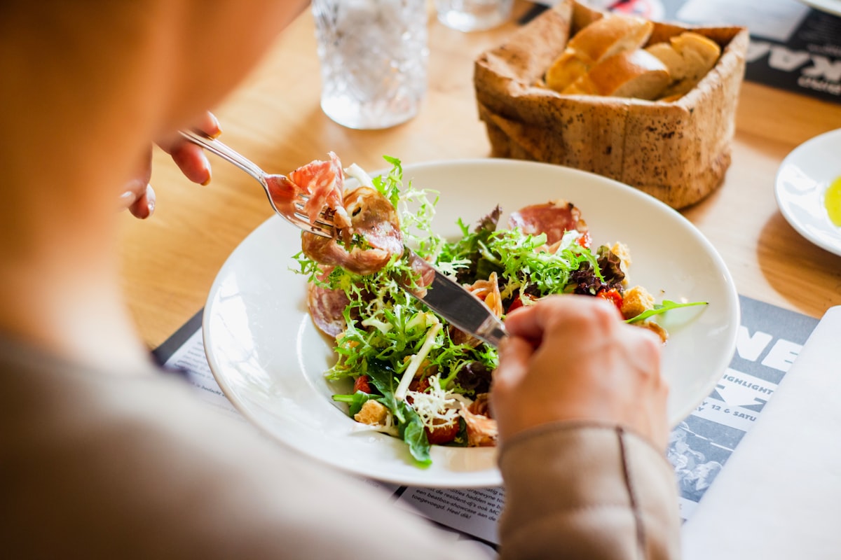 Insalata fresca e nutriente